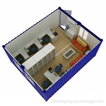 Container House Building, Made of Light Steel and Sandwich Panel, Easy to Install and Uninstall